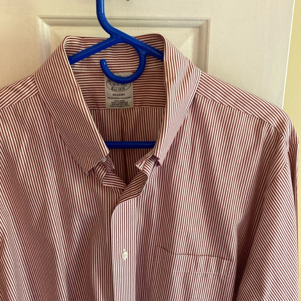 Brooks Brothers Long Sleeve Button Down Dress Shirt